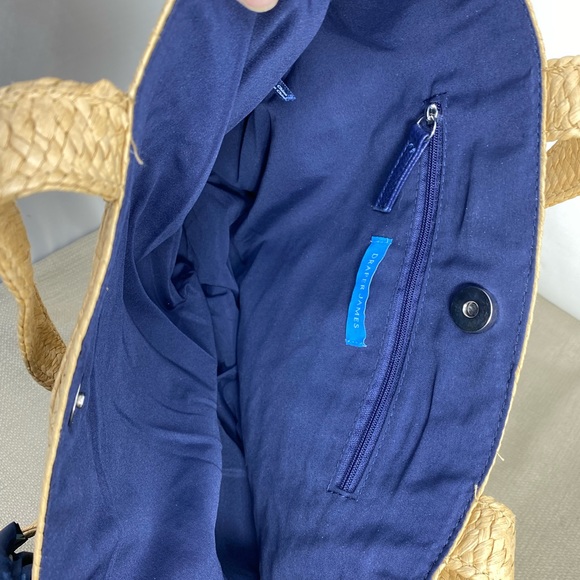 DRAPER JAMES NATURAL STRAW BAG - Picture 8 of 10